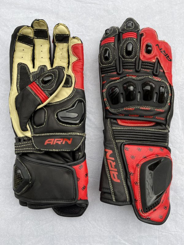 UK-motorcycle-leather-gloves-red
