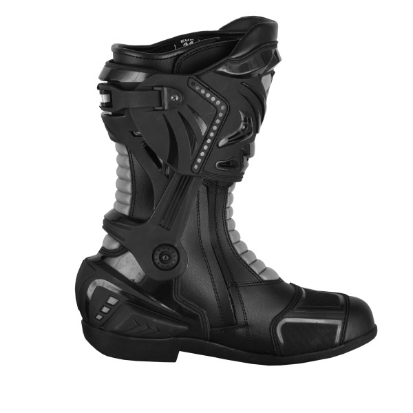 The motorcycle boots Durable and Capable.